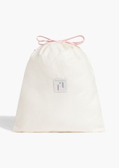 Rosantica - Baby Gizlahn crystal-embellished satin bucket bag - Black - OneSize