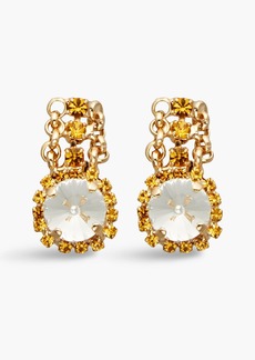 Rosantica - Gold-tone crystal earrings - Metallic - OneSize