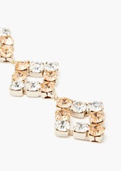 Rosantica - Gold-tone crystal earrings - Metallic - OneSize