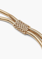 Rosantica - Gold-tone crystal necklace - Metallic - OneSize