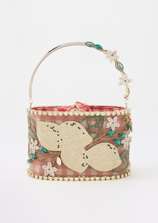 Rosantica - Holli Limonata Small Crystal-embellished Handbag - Womens - Multi