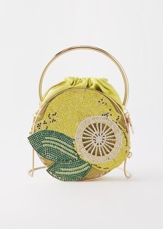 Rosantica - Limonata Mini Crystal-embellished Handbag - Womens - Multi