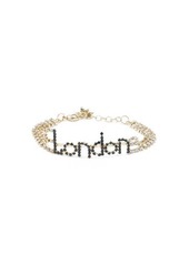 Rosantica Voyage London crystal-embellished bracelet