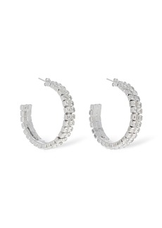 Rosantica Vetro Crystal Hoop Earrings