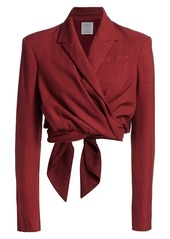 Rosie Assoulin Cropped Tie Jacket