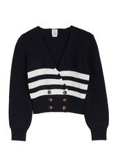 Rosie Assoulin Knit Double Breasted Cardigan