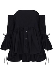 Rosie Assoulin off-the-shoulder ruffle blouse