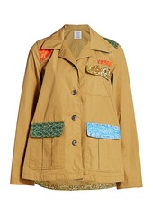 Rosie Assoulin Patchwork Safari Jacket