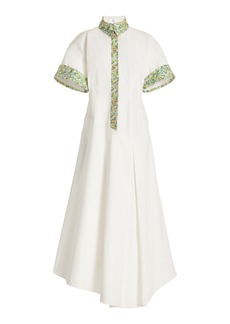 Rosie Assoulin - Hippy Cotton Maxi Dress - White - US 4 - Moda Operandi