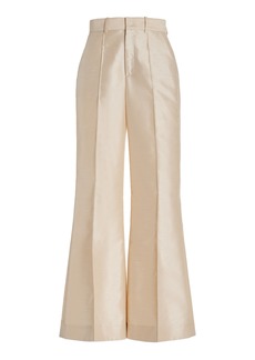 Rosie Assoulin - Paneled and Piped Wide-Leg Pants - White - US 6 - Moda Operandi