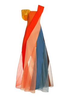 Rosie Assoulin - Plot Twist Silk Gown - Multi - US 2 - Moda Operandi