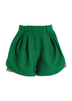 Rosie Assoulin - Tailored Running Shorts - Green - US 0 - Moda Operandi