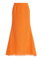 Rosie Assoulin - Women's Flared Pencil Skirt - Orange - US 0 - Moda Operandi