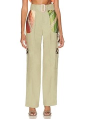 Rosie Assoulin Belted Cargo Pants