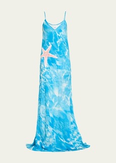 Rosie Assoulin Slippery When Wet Slip Dress