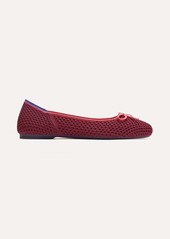 Rothy's Berry Mesh Ballet Flat Bow