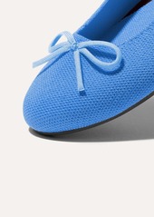 Rothy's Cerulean Ballet Flat Bow