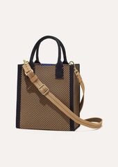 Rothy's Small Classic Tote Bag Wren Micro Check