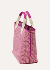 Rothy's Small Tote Bag Fuchsia Geo