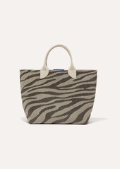 Rothy's Small Tote Bag Shimmer Zebra