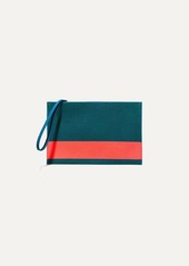 Rothy s The Essential Pouch Deep Teal Handbags