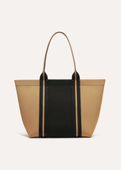 Rothy's The Essential Tote Camel And Black