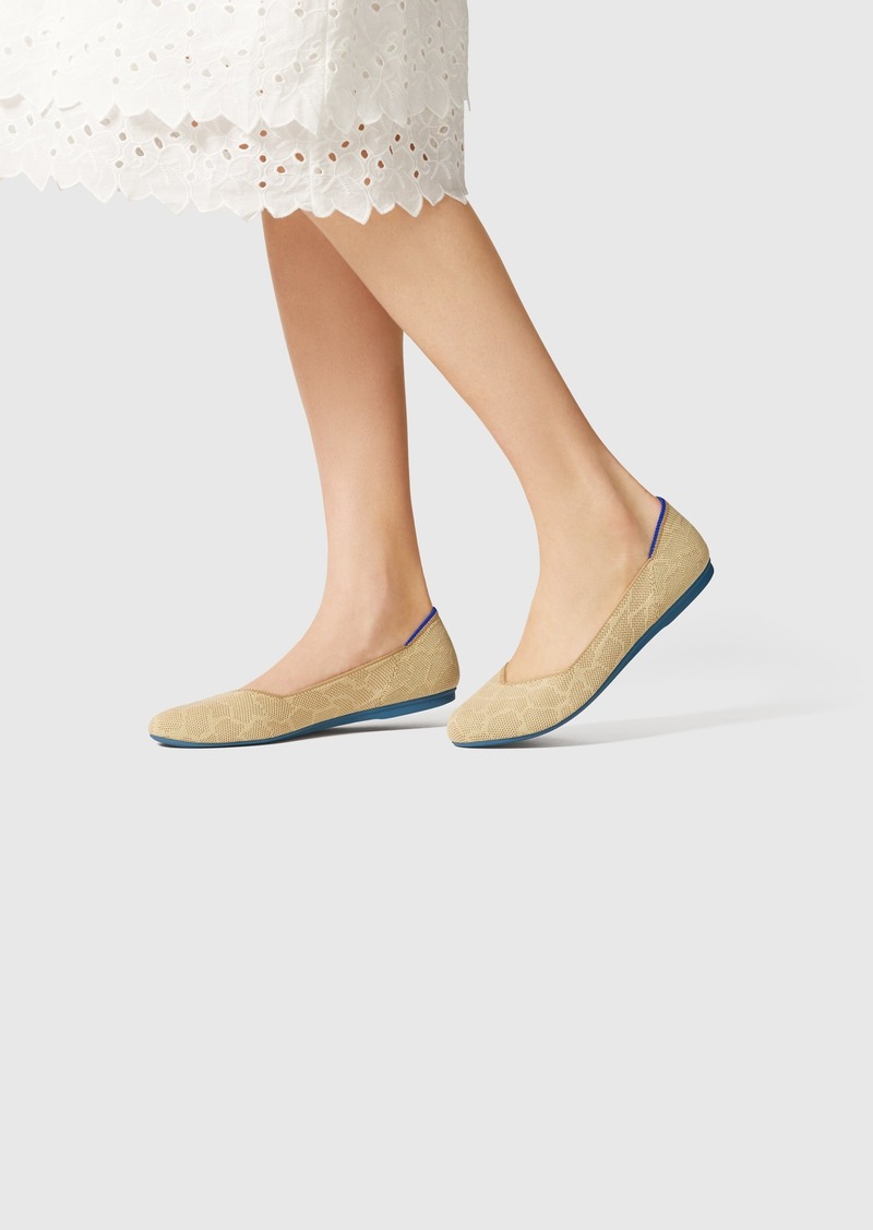 Rothy's The Flat Sahara Gold | Shoes