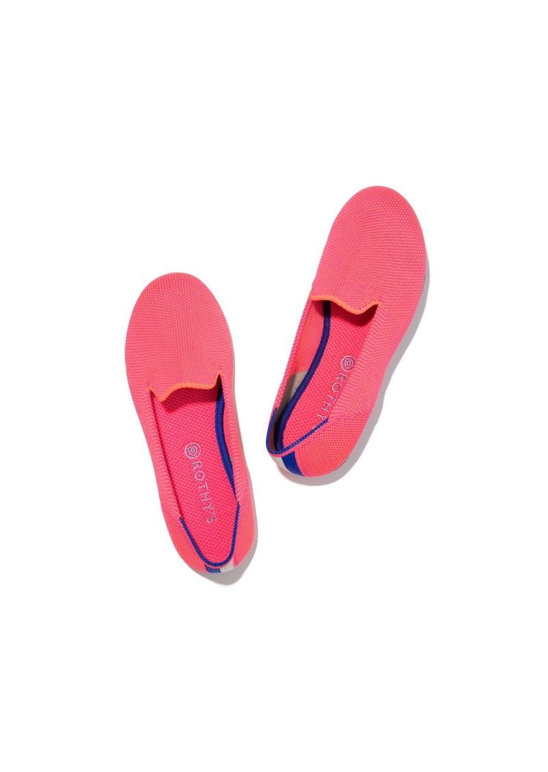 rothys flamingo loafers