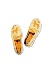 Rothy's The Kids Sneaker Yellow Puppy Camo