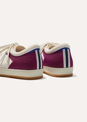 Rothy's The Lace Up Sneaker Plum Berry