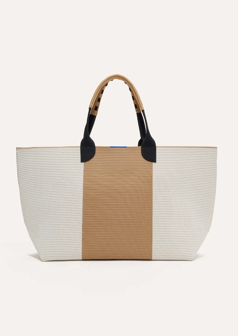 Rothy's The Lightweight Mega Tote Camel Colorblock