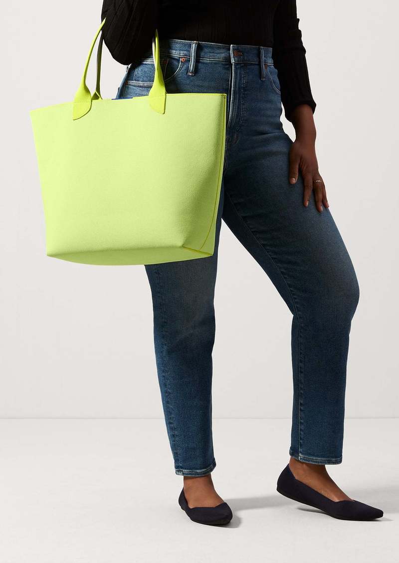 The Lightweight Mega Tote in Indigo Spice Twill, Women's Large Tote Bags