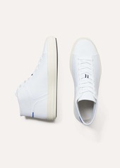 Rothy's The Mens High Top Sneaker Bright White