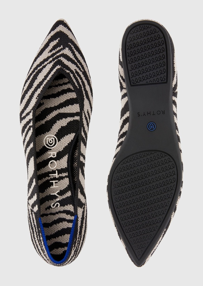 Rothy's The Point Black Zebra | Shoes