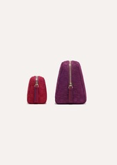 Rothy's The Universal Pouch Set Cranberry Plum