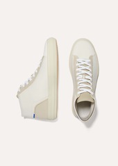 Rothy's The Womens High Top Sneaker Sand Dune