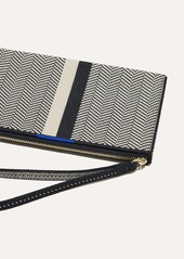 Rothy's Wallet Wristlet Mist Herringbone