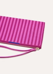 Rothy's Wallet Wristlet Tulip Pink Colorblock
