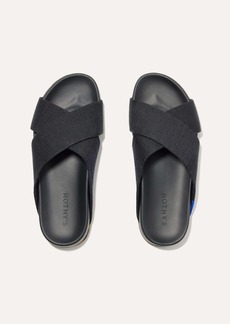 Rothy's Weekend Slide Sandals Black
