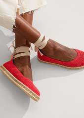 Rothy's Womens Espadrille Shoe Red Hot