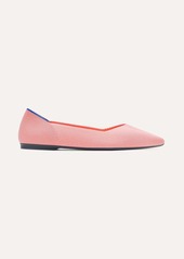 Rothy's Womens Pointed Toe Flat Carnation