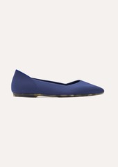 Rothy's Womens Pointed Toe Flat Deep Navy