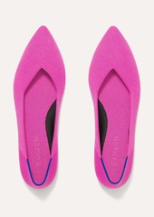 Rothy's Womens Pointed Toe Flat Dragon Fruit