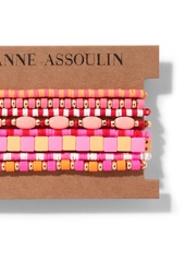 ROXANNE ASSOULIN Color Therapy® Pink bracelet set