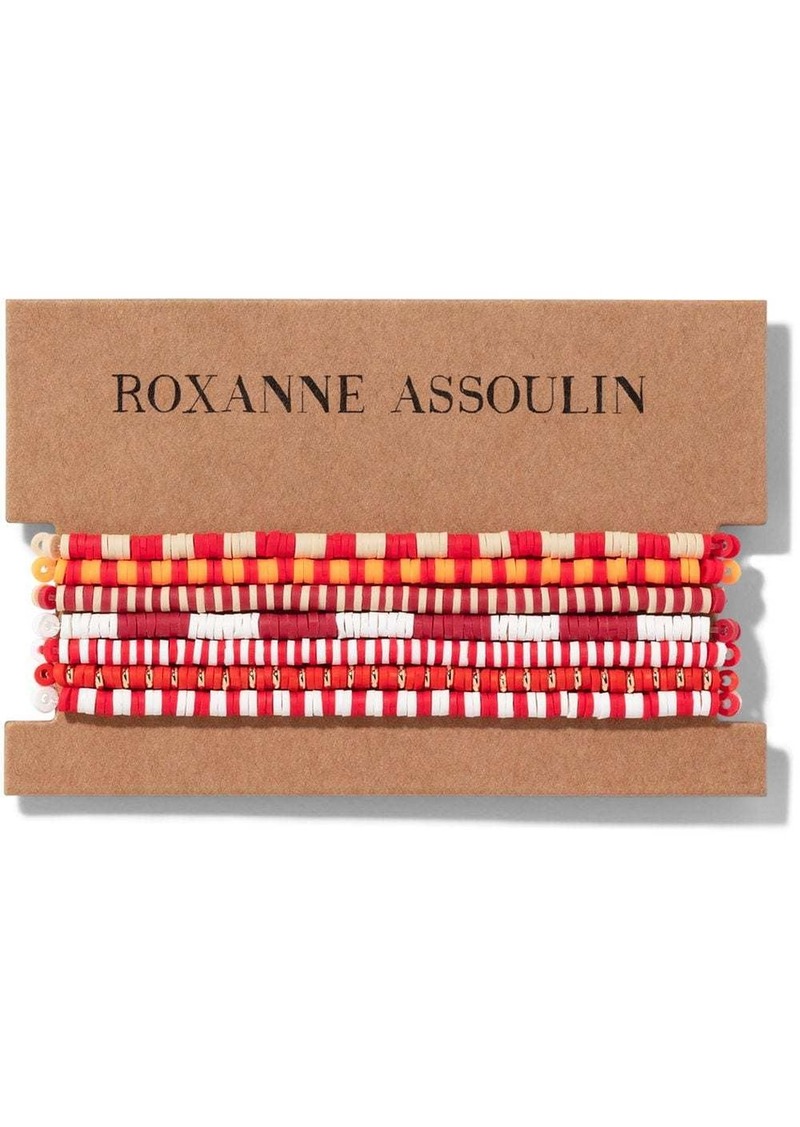 ROXANNE ASSOULIN Color Therapy® Red bracelet set