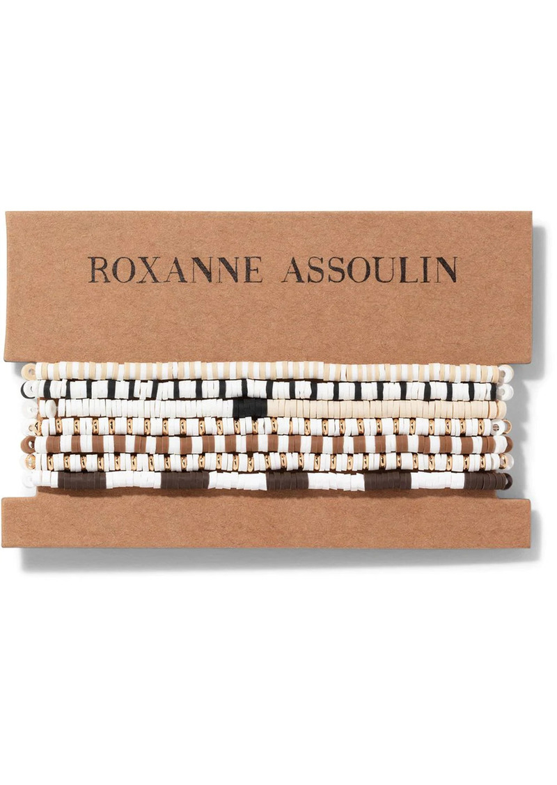 ROXANNE ASSOULIN Color Therapy® White bracelet set