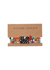 ROXANNE ASSOULIN Do It With Love camp bracelets