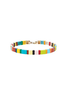 ROXANNE ASSOULIN Rainbow Brite Block Party choker