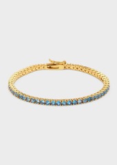 ROXANNE ASSOULIN Rally Cubic Zirconia Bracelet in Blue