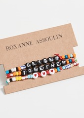 Roxanne Assoulin Better Together Camp Bracelets